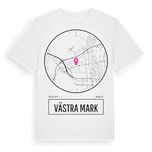 Västra Mark t-shirt – ekologisk bomull t-shirt från Pinshirt