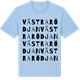 Blue Soul t-shirt med Västra Rödjan ordlek t-shirt