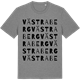 Mid Heather Gray t-shirt med Västraberg ordlek t-shirt