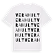 Verahult ordlek t-shirt