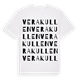 Verakullen ordlek t-shirt