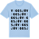 Blue Soul t-shirt med Viggsjö ordlek t-shirt