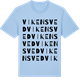 Blue Soul t-shirt med Vikensved ordlek t-shirt
