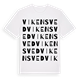 Vikensved ordlek t-shirt