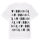 Vinnamåla ordlek t-shirt
