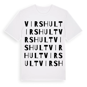 Virshult ordlek t-shirt – ekologisk bomull t-shirt från Pinshirt