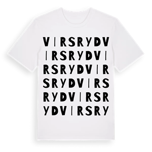 Virsryd ordlek t-shirt – ekologisk bomull t-shirt från Pinshirt