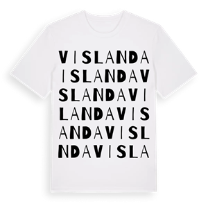 Vislanda ordlek t-shirt – ekologisk bomull t-shirt från Pinshirt