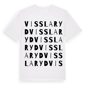 Visslaryd ordlek t-shirt – ekologisk bomull t-shirt från Pinshirt