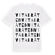 Vitabråten ordlek t-shirt