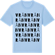 Blue Soul t-shirt med Vrån ordlek t-shirt