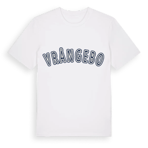 Vrångebo college t-shirt – ekologisk bomull t-shirt från Pinshirt