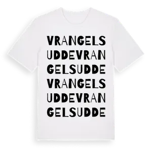 Vrangelsudde ordlek t-shirt – ekologisk bomull t-shirt från Pinshirt