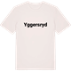 Vintage White t-shirt med Yggersryd fetstil t-shirt