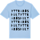 Blue Soul t-shirt med Yttra Röshult ordlek t-shirt