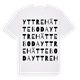 Yttre Hätteboda ordlek t-shirt
