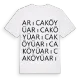 Arıca Köyü ordlek t-shirt