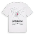 Çavdarhisar karta t-shirt