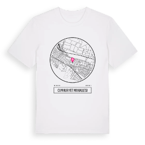 Cumhuriyet Mahallesi t-shirt – ekologisk bomull t-shirt från Pinshirt