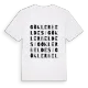 Gökler Beldesi ordlek t-shirt