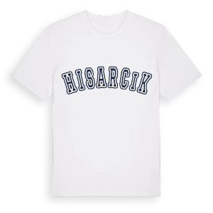 Hisarcık college t-shirt – ekologisk bomull t-shirt från Pinshirt