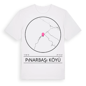 Pınarbaşı Köyü t-shirt – ekologisk bomull t-shirt från Pinshirt