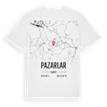 Pazarlar karta t-shirt