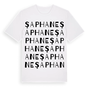 Şaphane ordlek t-shirt – ekologisk bomull t-shirt från Pinshirt