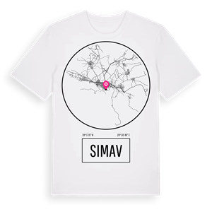 Simav t-shirt – ekologisk bomull t-shirt från Pinshirt
