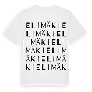 Elimäki ordlek t-shirt – ekologisk bomull t-shirt från Pinshirt