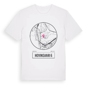 Hovinsaari 6 t-shirt – ekologisk bomull t-shirt från Pinshirt