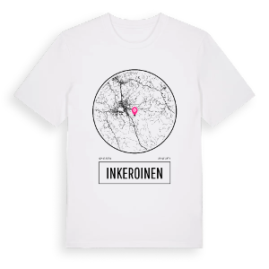 Inkeroinen t-shirt – ekologisk bomull t-shirt från Pinshirt