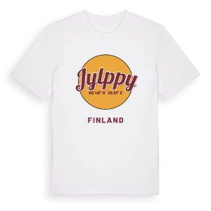 Jylppy cirkel t-shirt – ekologisk bomull t-shirt från Pinshirt