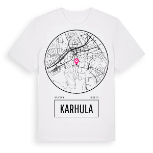 Karhula t-shirt – ekologisk bomull t-shirt från Pinshirt