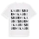 Kaunisnurmi ordlek t-shirt
