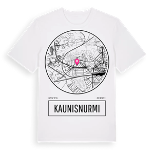 Kaunisnurmi t-shirt – ekologisk bomull t-shirt från Pinshirt