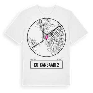 Kotkansaari 2 t-shirt – ekologisk bomull t-shirt från Pinshirt
