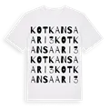 Kotkansaari 3 ordlek t-shirt