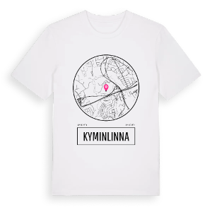 Kyminlinna t-shirt – ekologisk bomull t-shirt från Pinshirt