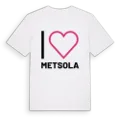 Jag älskar Metsola t-shirt stort tryck