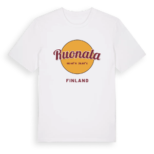 Ruonala cirkel t-shirt – ekologisk bomull t-shirt från Pinshirt