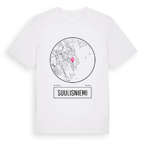 Suulisniemi t-shirt – ekologisk bomull t-shirt från Pinshirt