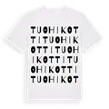 Tuohikotti ordlek t-shirt
