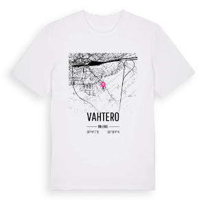 Vahtero karta t-shirt – ekologisk bomull t-shirt från Pinshirt
