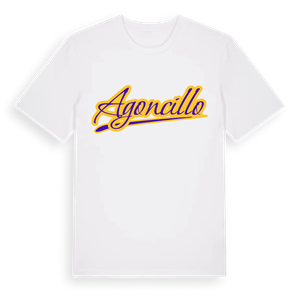 Agoncillo baseball t-shirt – ekologisk bomull t-shirt från Pinshirt