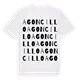 Agoncillo ordlek t-shirt