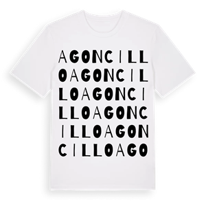 Agoncillo ordlek t-shirt – ekologisk bomull t-shirt från Pinshirt