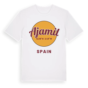 Ajamil cirkel t-shirt – ekologisk bomull t-shirt från Pinshirt