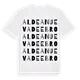 Aldeanueva de Ebro ordlek t-shirt