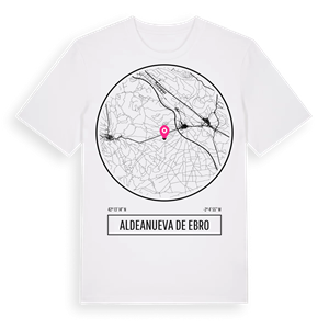 Aldeanueva de Ebro t-shirt – ekologisk bomull t-shirt från Pinshirt